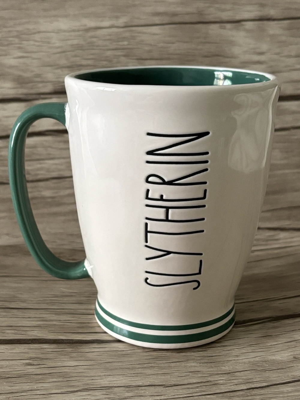 RAE DUNN Wizarding World of Harry Potter SLYTHERIN Coffee Tea Mug